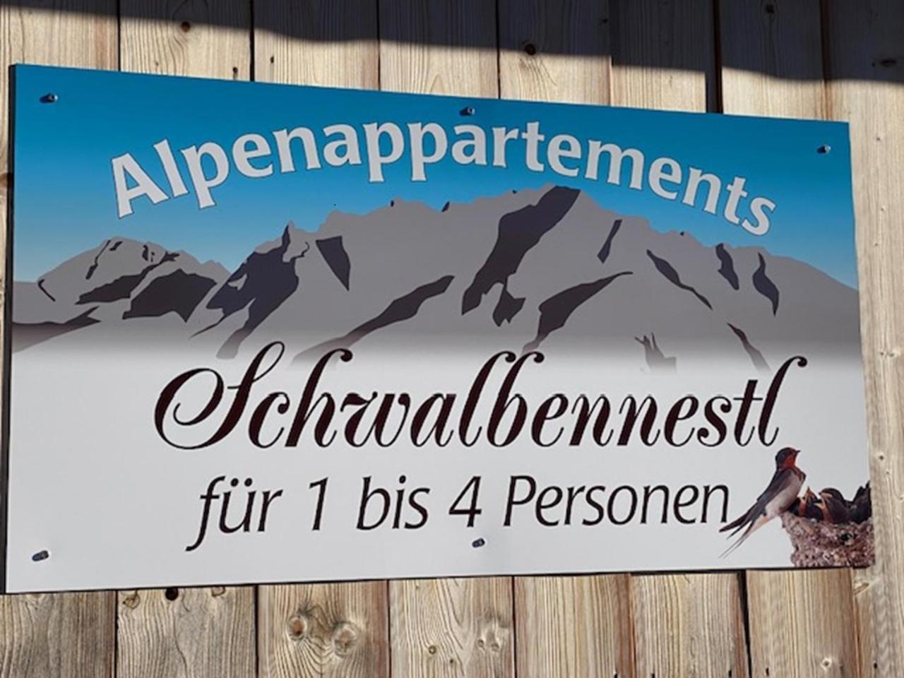 Alpenappartements Schwalbennestl Mittenwald Exterior foto